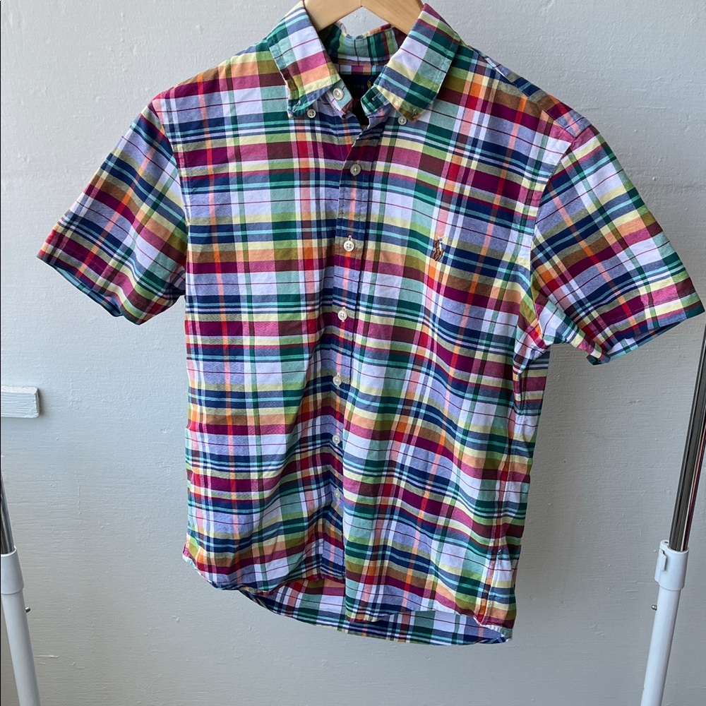 Polo Ralph Lauren Colorful Plaid Button Down Shirt